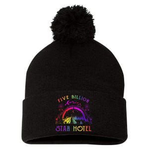 5 Billion Star Hotel Americas National Parks Camping Lovers Pom Pom 12in Knit Beanie