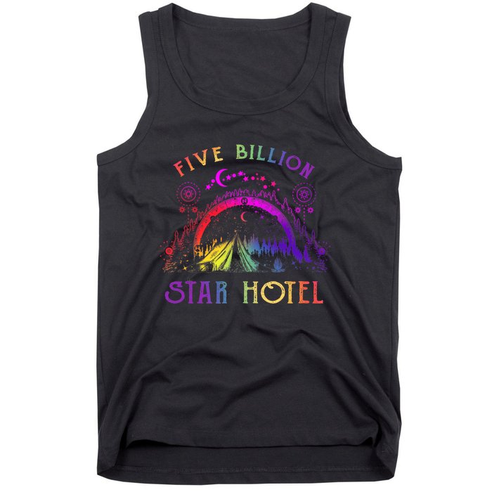 5 Billion Star Hotel Americas National Parks Camping Lovers Tank Top