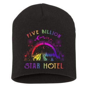 5 Billion Star Hotel Americas National Parks Camping Lovers Short Acrylic Beanie