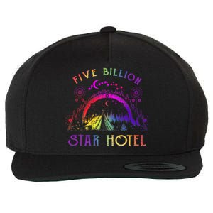 5 Billion Star Hotel Americas National Parks Camping Lovers Wool Snapback Cap