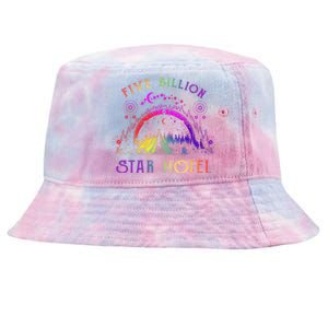 5 Billion Star Hotel Americas National Parks Camping Lovers Tie-Dyed Bucket Hat