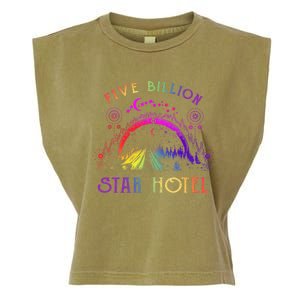 5 Billion Star Hotel Americas National Parks Camping Lovers Garment-Dyed Women's Muscle Tee