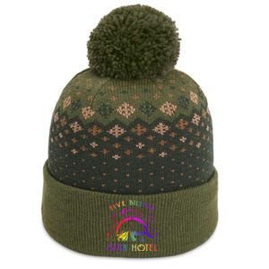 5 Billion Star Hotel Americas National Parks Camping Lovers The Baniff Cuffed Pom Beanie