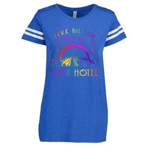 5 Billion Star Hotel Americas National Parks Camping Lovers Enza Ladies Jersey Football T-Shirt