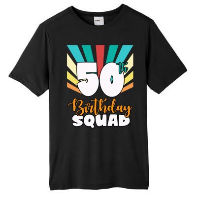 50th Birthday Squad 50 Years Old Tall Fusion ChromaSoft Performance T-Shirt