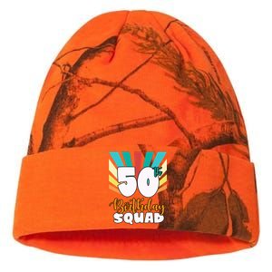 50th Birthday Squad 50 Years Old Kati Licensed 12" Camo Beanie