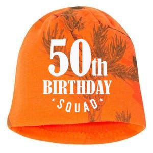 50th Birthday Squad Kati - Camo Knit Beanie