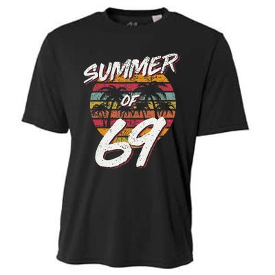 50th Birthday Summer of 69 Gift Mom Daddy Cooling Performance Crew T-Shirt