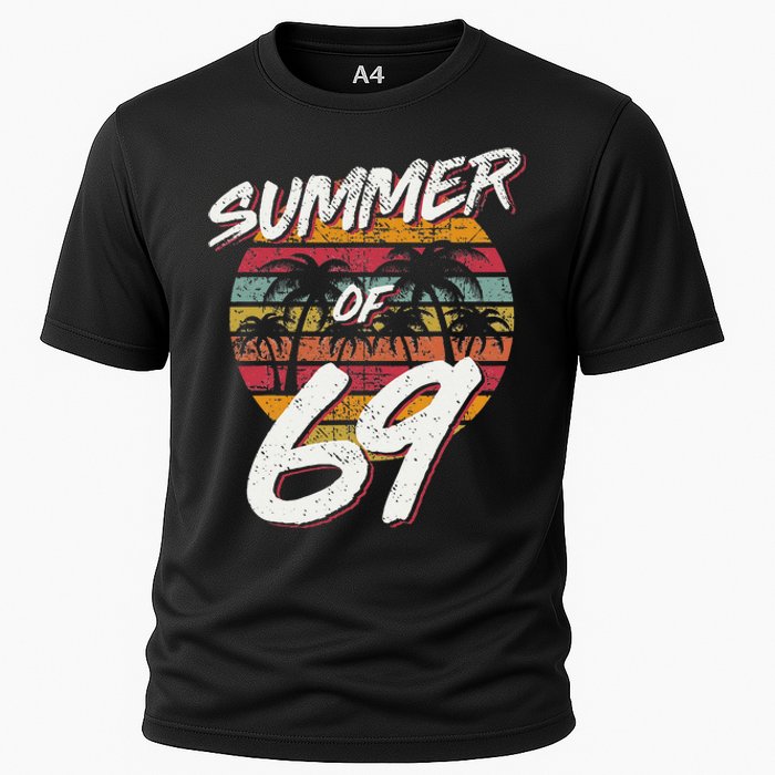 50th Birthday Summer of 69 Gift Mom Daddy Cooling Performance Crew T-Shirt