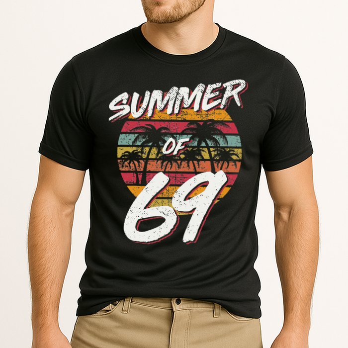 50th Birthday Summer of 69 Gift Mom Daddy Cooling Performance Crew T-Shirt