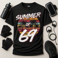 50th Birthday Summer of 69 Gift Mom Daddy Cooling Performance Crew T-Shirt