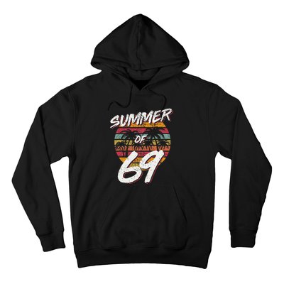 50th Birthday Summer of 69 Gift Mom Daddy Hoodie