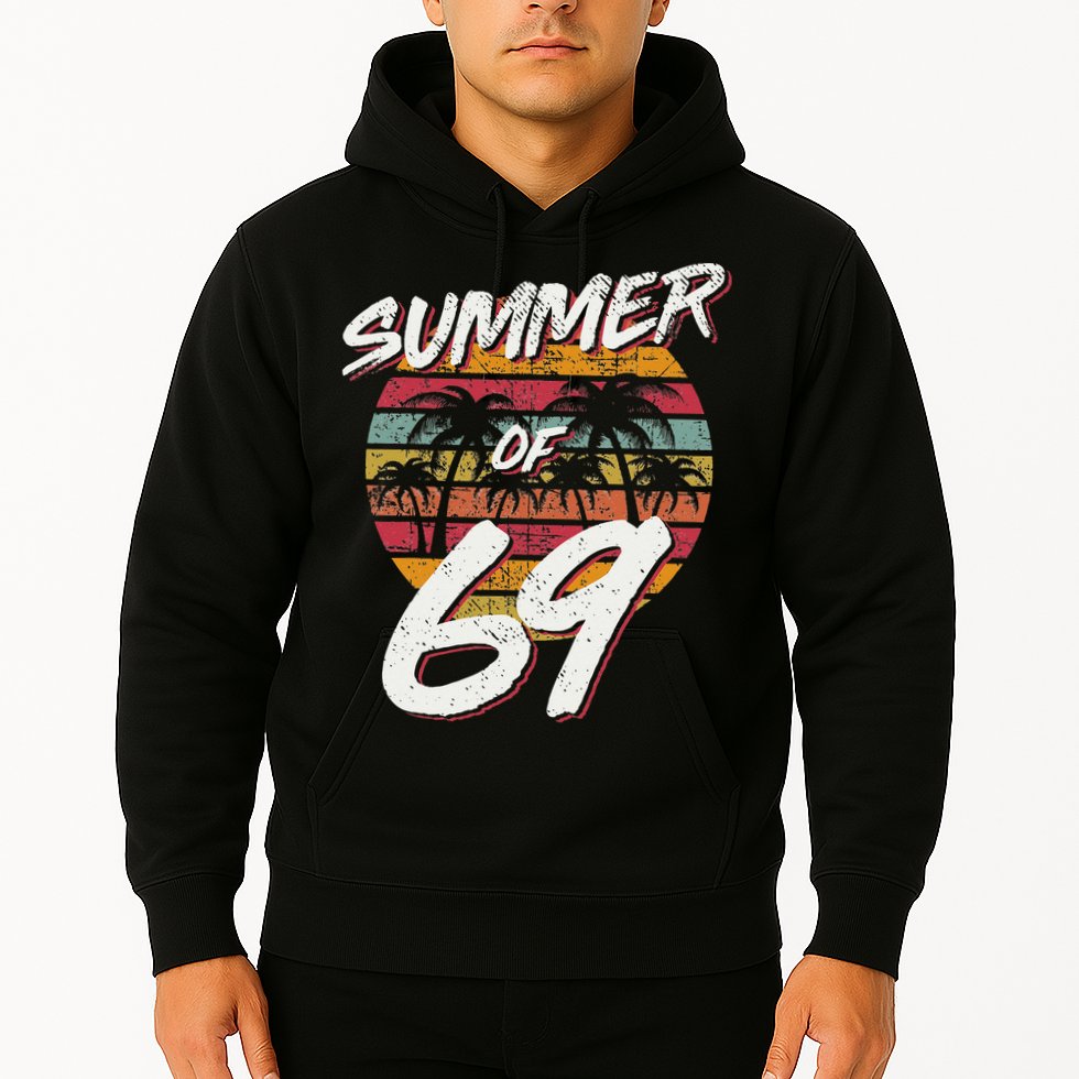 50th Birthday Summer of 69 Gift Mom Daddy Hoodie