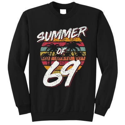 50th Birthday Summer of 69 Gift Mom Daddy Sweatshirt