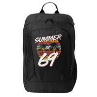 50th Birthday Summer of 69 Gift Mom Daddy City Backpack