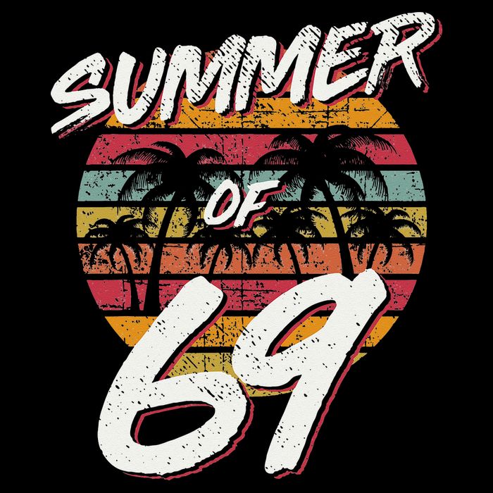 50th Birthday Summer of 69 Gift Mom Daddy City Backpack