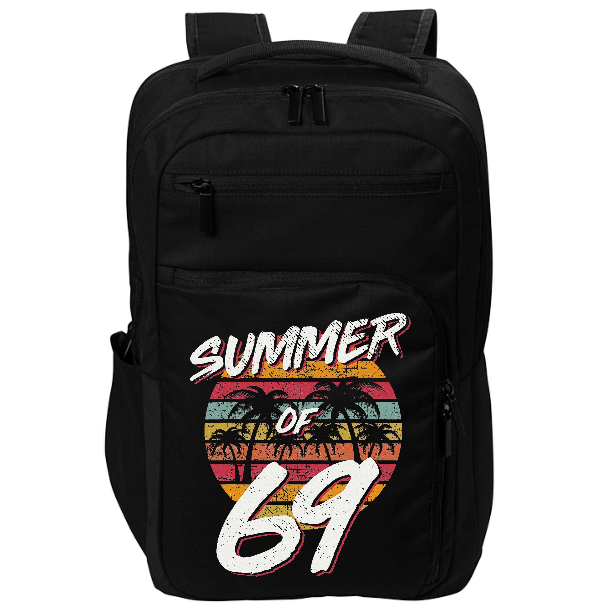 50th Birthday Summer of 69 Gift Mom Daddy Impact Tech Backpack