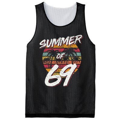 50th Birthday Summer of 69 Gift Mom Daddy Mesh Reversible Basketball Jersey Tank