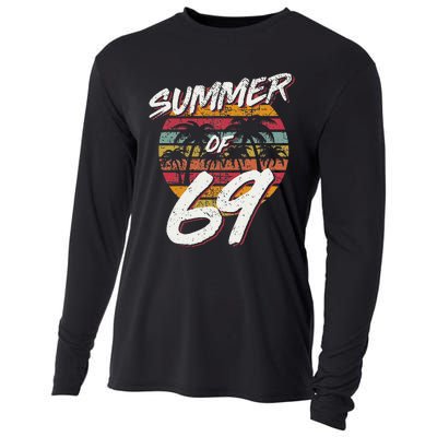 50th Birthday Summer of 69 Gift Mom Daddy Cooling Performance Long Sleeve Crew