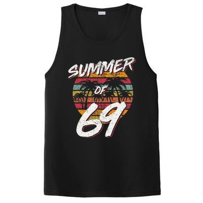 50th Birthday Summer of 69 Gift Mom Daddy PosiCharge Competitor Tank