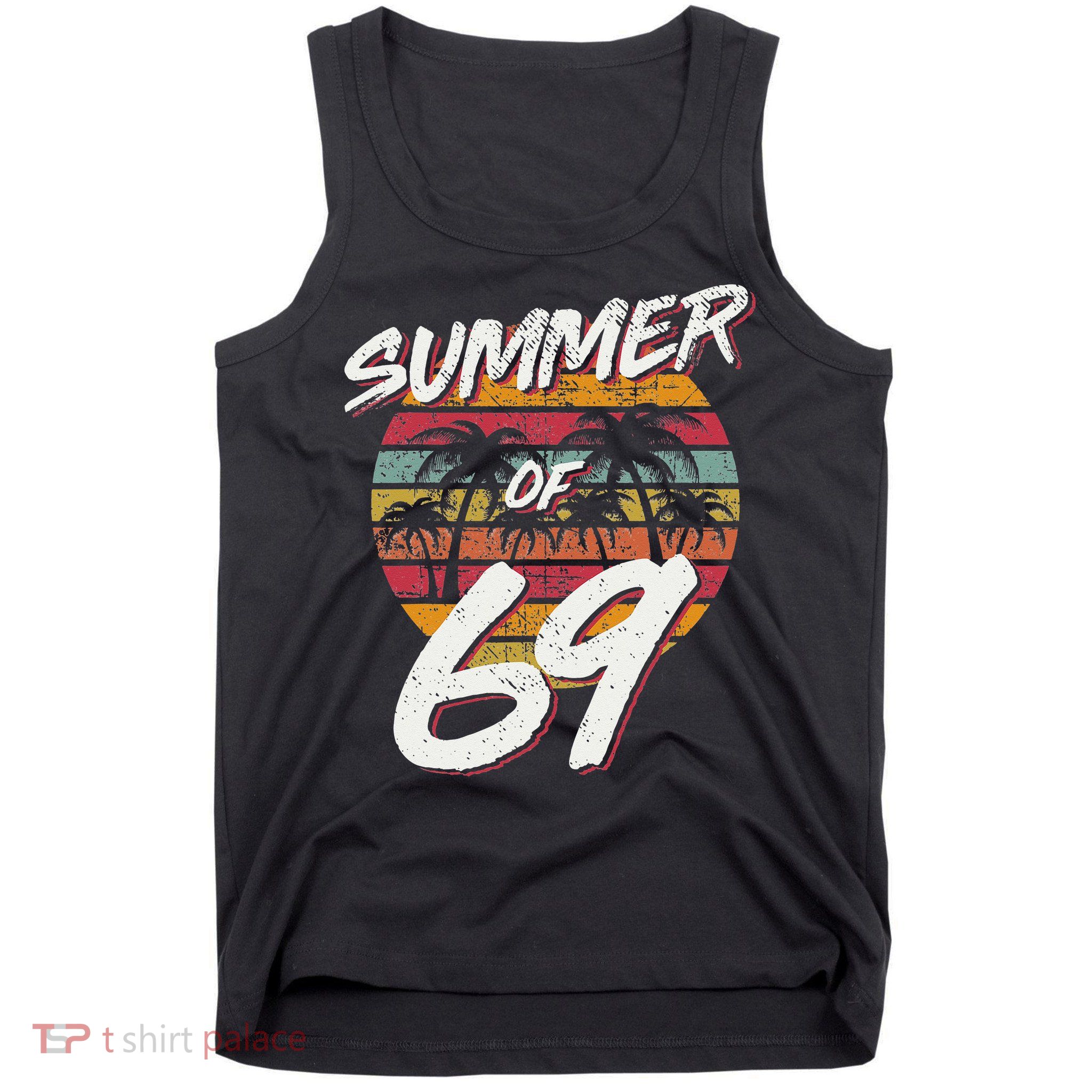 50th Birthday Summer of 69 Gift Mom Daddy Tank Top