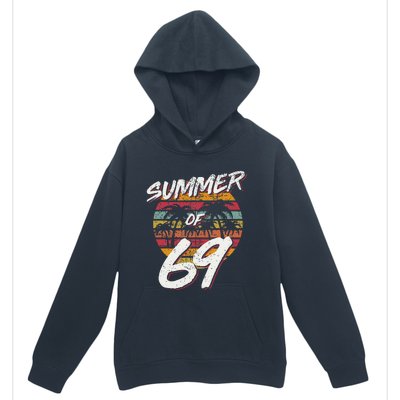 50th Birthday Summer of 69 Gift Mom Daddy Urban Pullover Hoodie