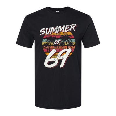 50th Birthday Summer of 69 Gift Mom Daddy Softstyle CVC T-Shirt