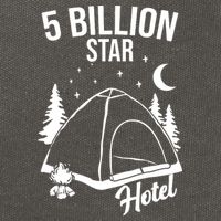 5 Billion Star Hotel National Park Cotton Canvas Backpack