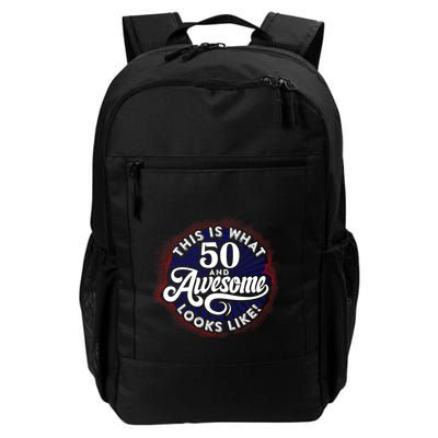 50th Birthday This Is What 50 And Awesome Looks Like 1971 Backpack