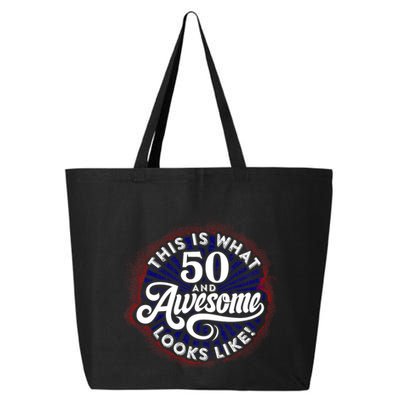 50th Birthday This Is What 50 And Awesome Looks Like 1971 25L Jumbo Tote