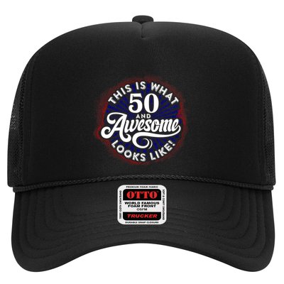 50th Birthday This Is What 50 And Awesome Looks Like 1971 Trucker Hat