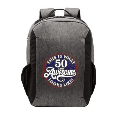 50th Birthday This Is What 50 And Awesome Looks Like 1971 Vector Backpack
