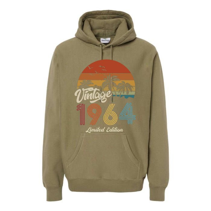 59th Birthday Vintage Limited Edition 1964 Premium Hoodie