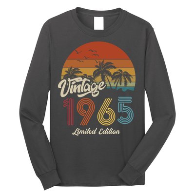 58th Birthday Vintage Limited Edition 1965 Long Sleeve Shirt