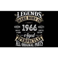 56th Birthday Vintage Legends Born In 1966 Bumper Sticker