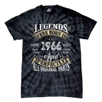 56th Birthday Vintage Legends Born In 1966 Tie-Dye T-Shirt