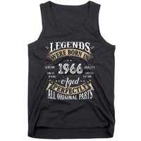 56th Birthday Vintage Legends Born In 1966 Tank Top