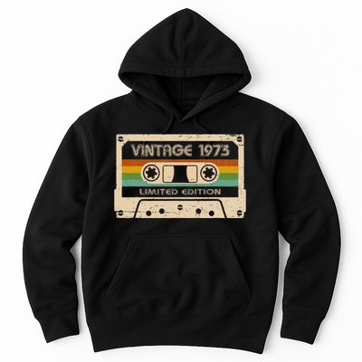 50th Birthday Vintage Legends Born In 1973 50 Years Old Hoodie