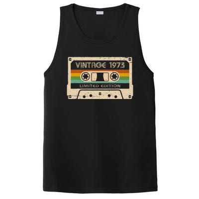 50th Birthday Vintage Legends Born In 1973 50 Years Old PosiCharge Competitor Tank