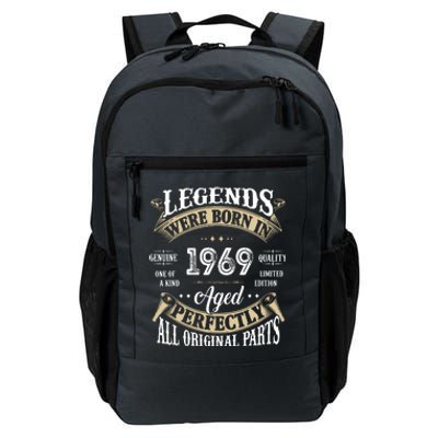 53th Birthday Vintage Legends Born In 1969 Daily Commute Backpack