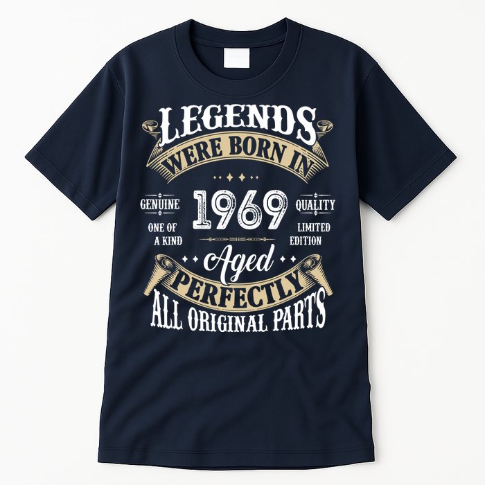 53th Birthday Vintage Legends Born In 1969 Tall T-Shirt