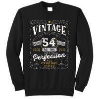 54th Birthday Vintage 1968 Birthday For Women Funny Men 54 Years Old Sweatshirt