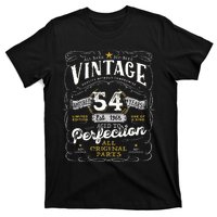 54th Birthday Vintage 1968 Birthday For Women Funny Men 54 Years Old T-Shirt