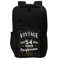 54th Birthday Vintage 1968 Birthday For Women Funny Men 54 Years Old Impact Tech Backpack