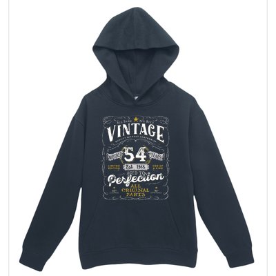 54th Birthday Vintage 1968 Birthday For Women Funny Men 54 Years Old Urban Pullover Hoodie