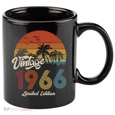 57th Birthday Vintage Limited Edition 1966 11oz C Handle Ceramic Mug