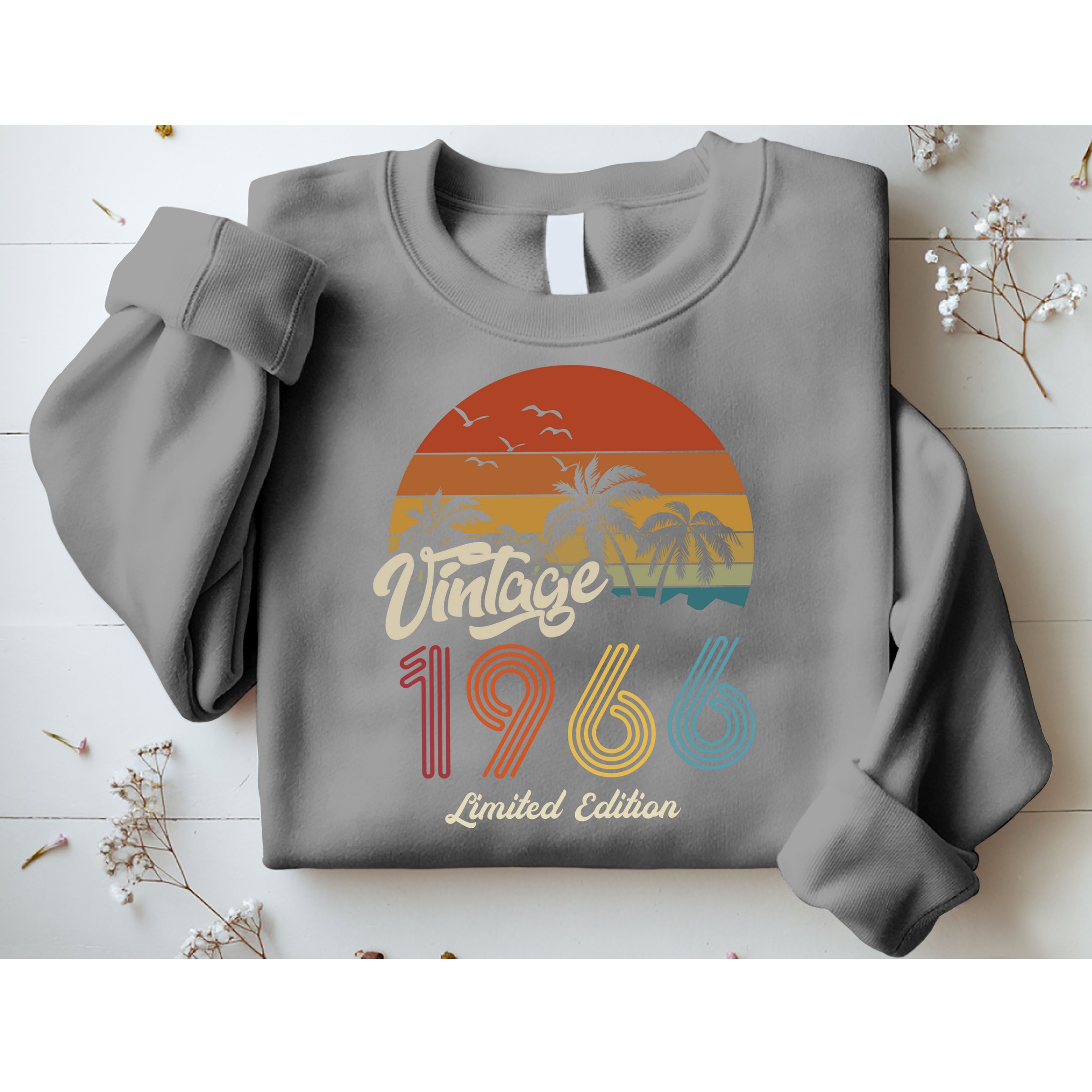 57th Birthday Vintage Limited Edition 1966 Sweatshirt