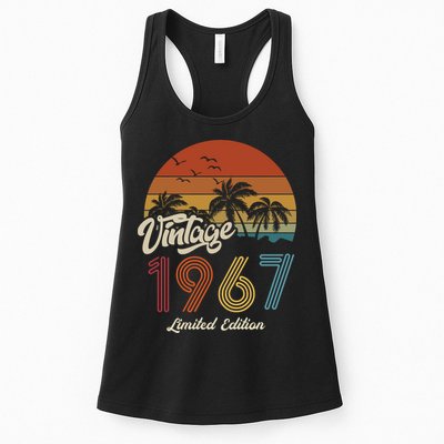 56th Birthday Vintage Limited Edition 1967 Womens Tank Top