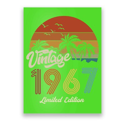56th Birthday Vintage Limited Edition 1967 Poster
