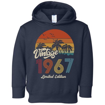 56th Birthday Vintage Limited Edition 1967 Toddler Hoodie